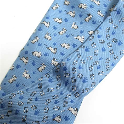 hermes bunny tie